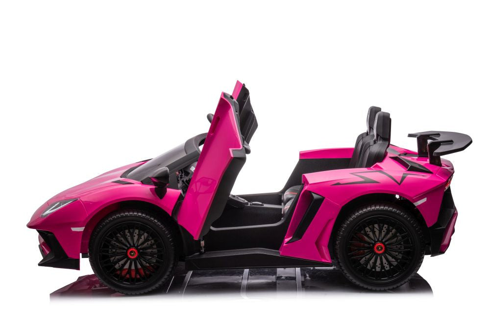 Licencirani auto na akumulator Lamborghini XXL A8803 24V - dvosjed - rozi