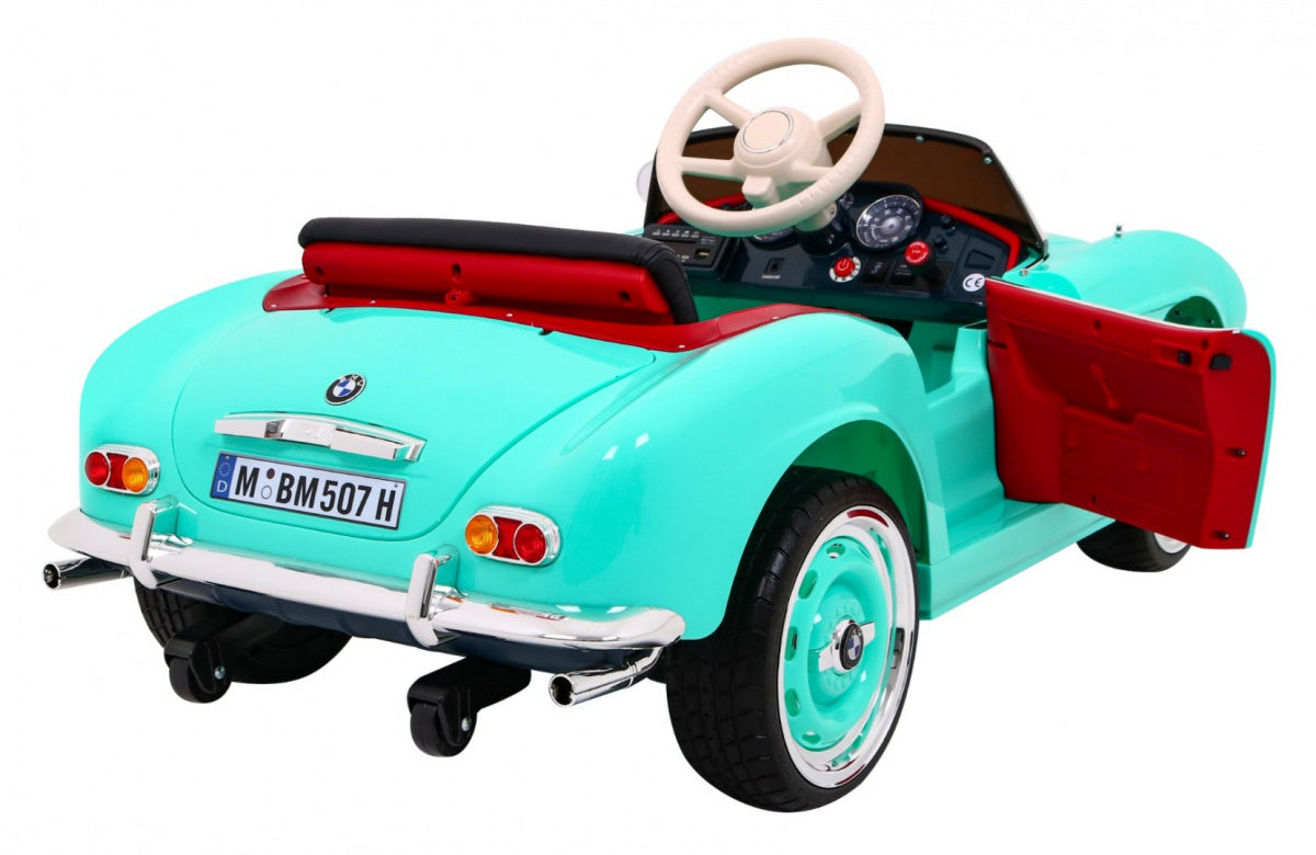 Licencirani auto na akumulator BMW 507 Retro - zeleni