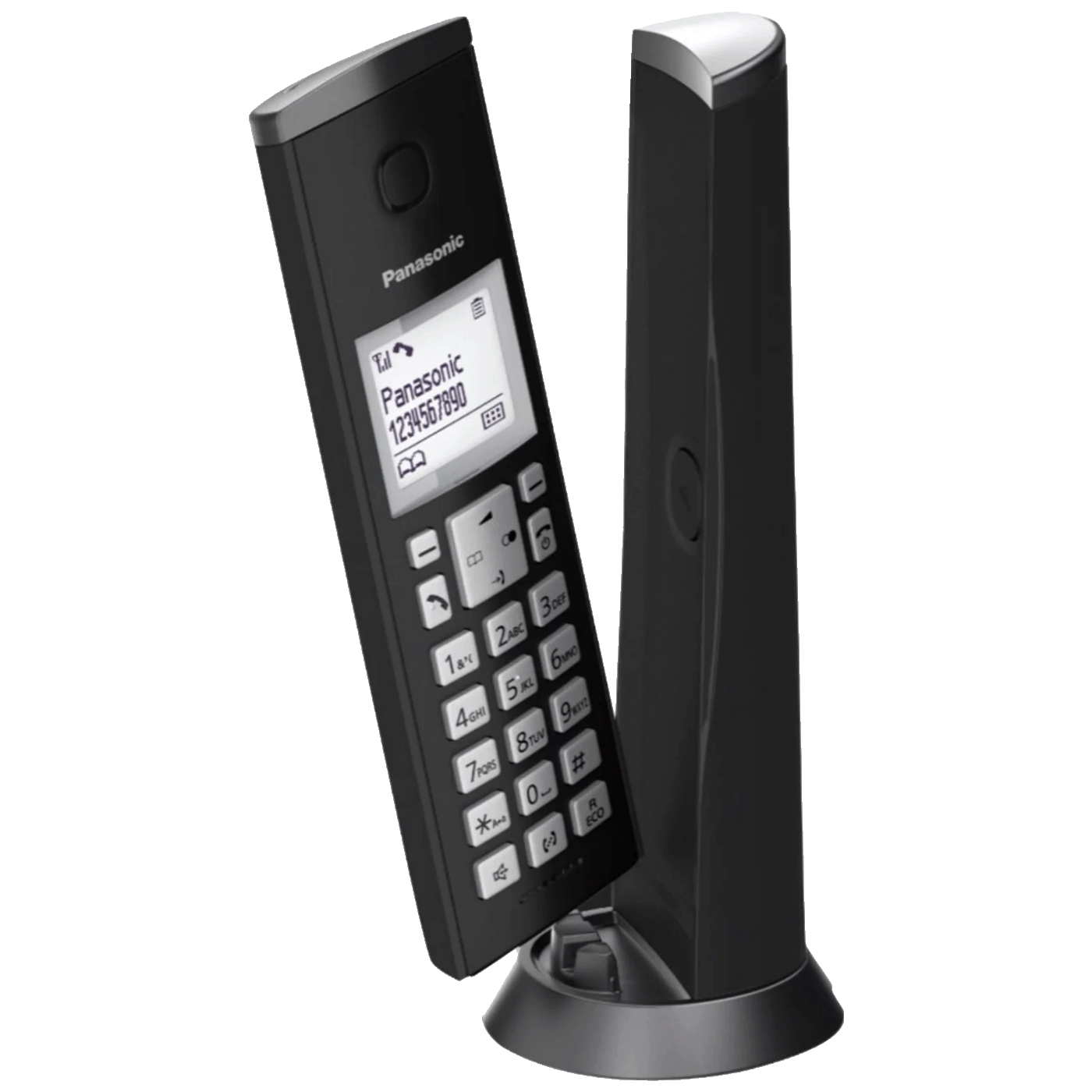 Panasonic Telefon bežični, DECT/GAP, 1.5" LED display, crna - KX-TGK210FXB
