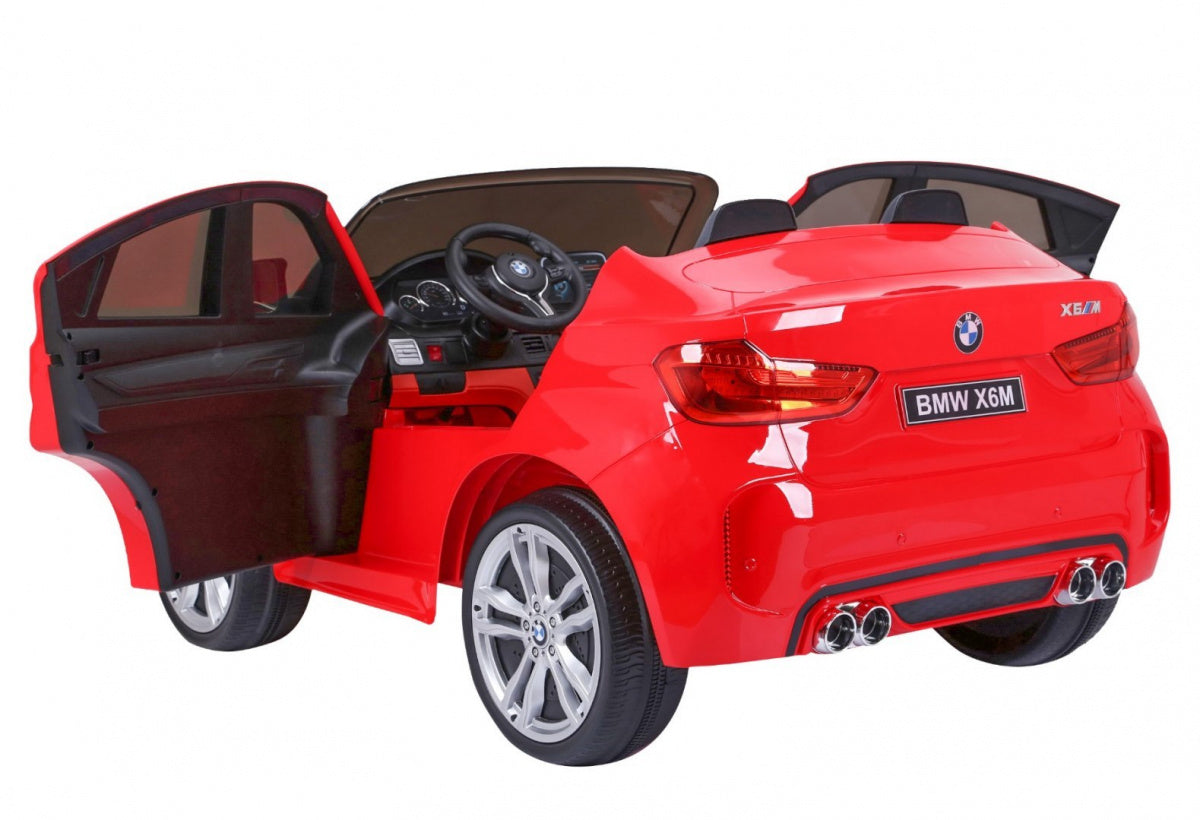 Licencirani auto na akumulator BMW X6M XXL - DVOSJED - crveni