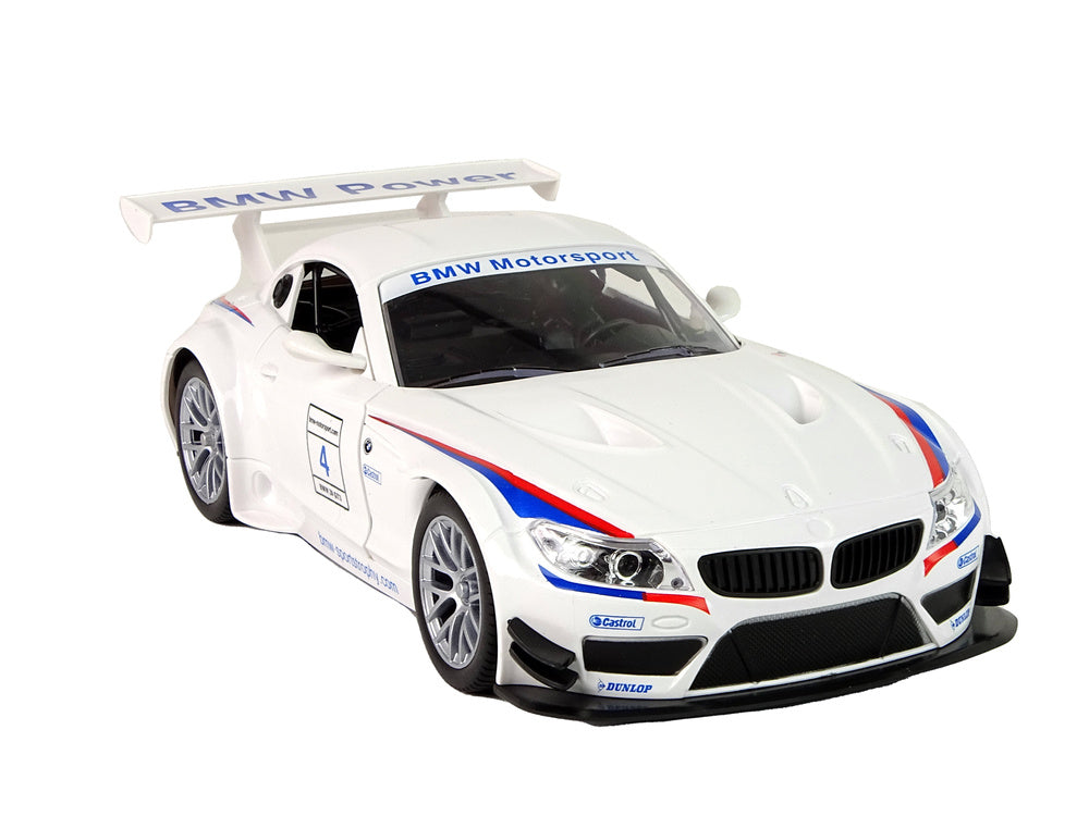 Auto na daljinsko upravljanje Bmw Z4 sa spojlerom - bijeli