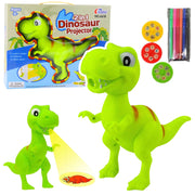 Projektor u obliku dinosaura s 18 različitih motiva - zeleni