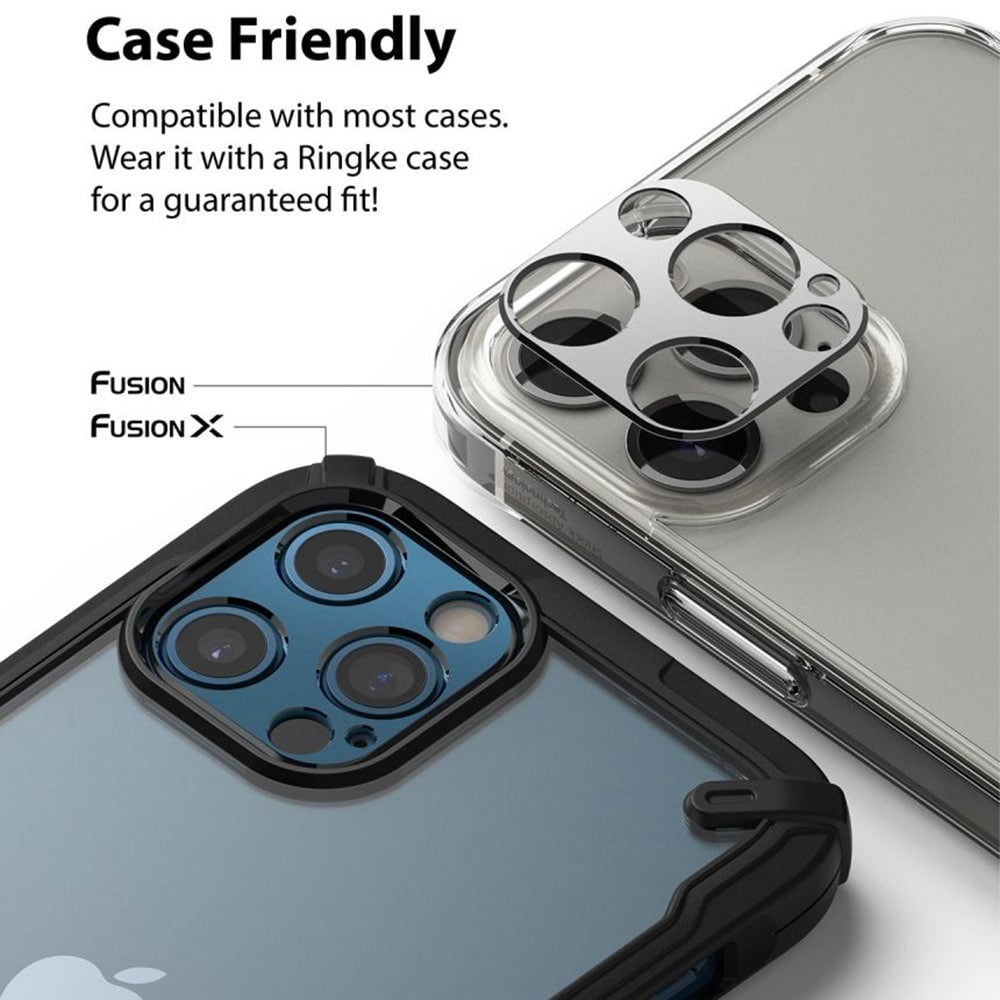Ringke – Camera Styling za iPhone 12 Pro Max – srebrna boja