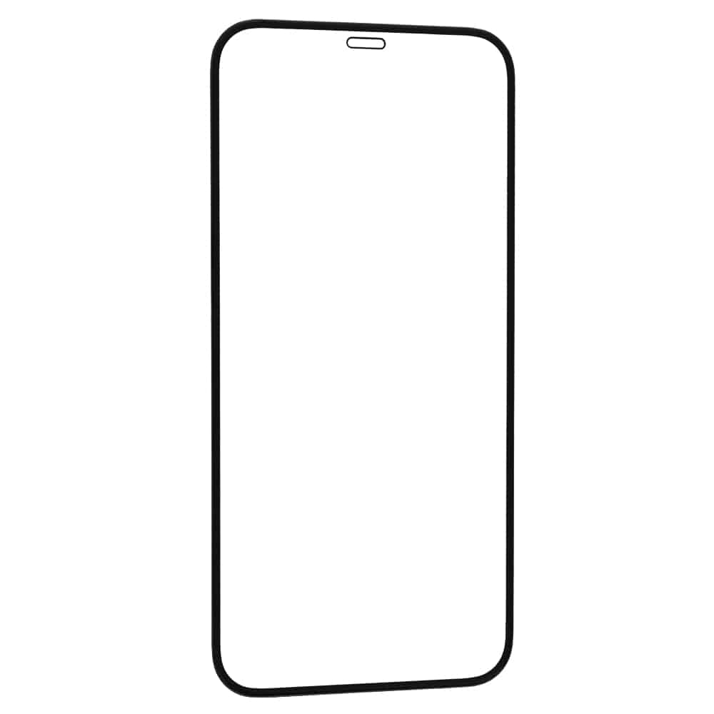 Mocolo - 3D zakrivljeno potpuno ljepljivo staklo za iPhone 12 / 12 Pro - crno