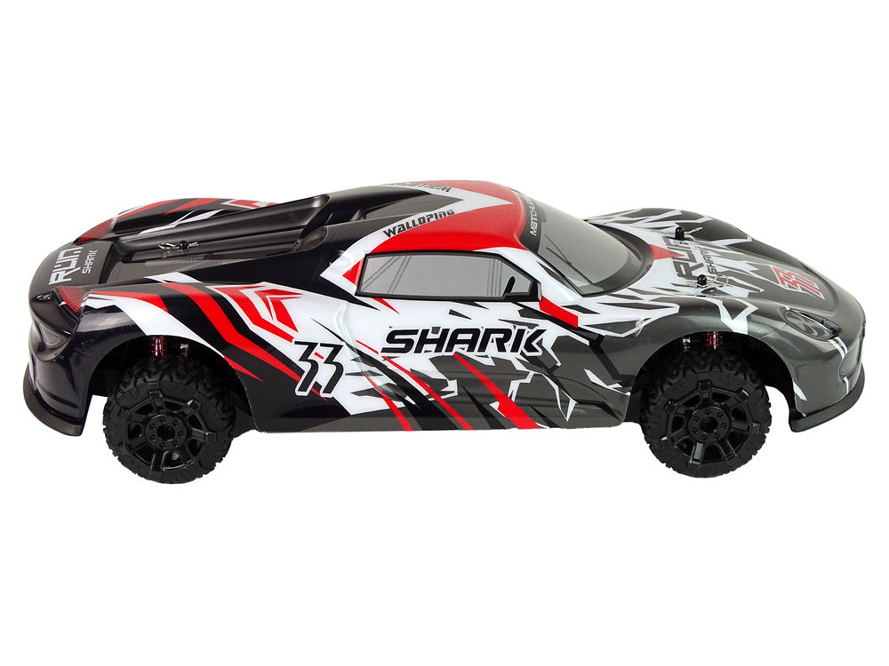 Auto na daljinsko upravljanje Shark 1:8 - sivo/bijeli