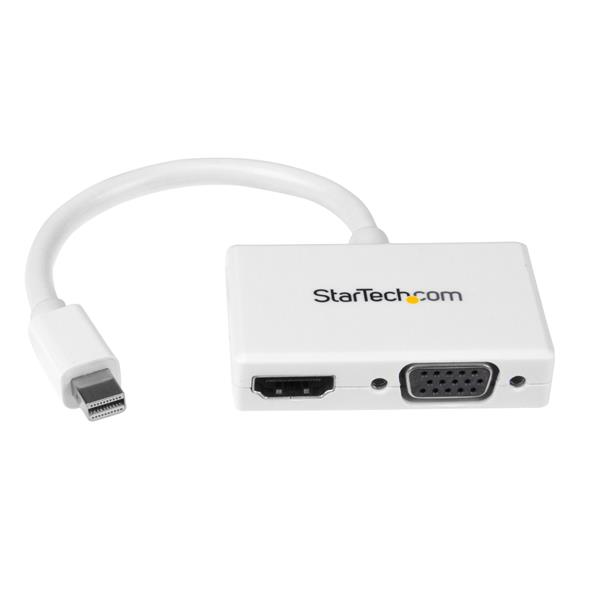 StarTech.com MDP2HDVGAW prilagodnik za video kabel 0,15 m Bijelo