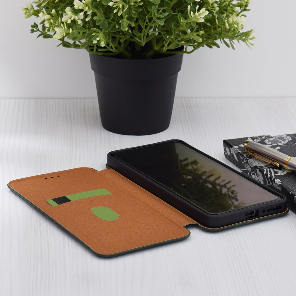 Techsuit Safe Wallet Plus preklopna futrola za Motorola Edge 50 Ultra – tamno zelena