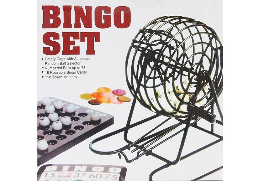 Metalni bingo sa karticama i brojevima - Lottery