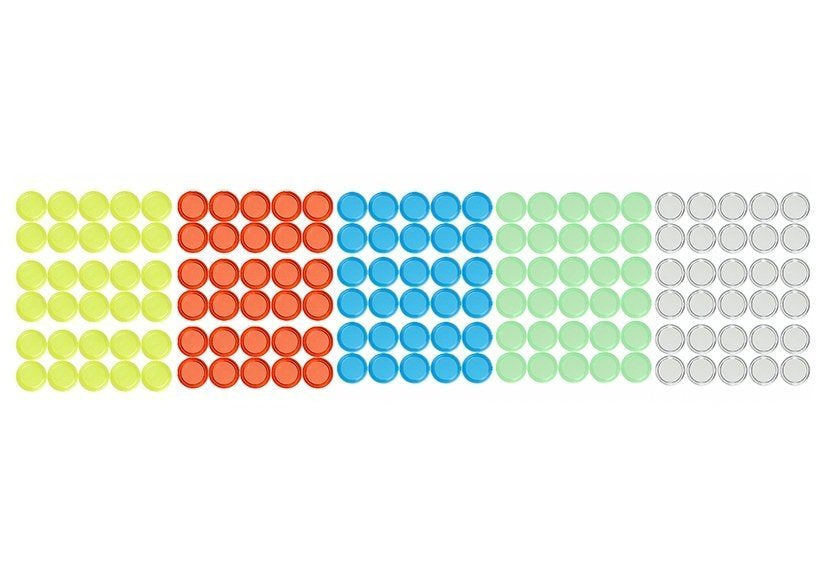 Metalni bingo sa karticama i brojevima - Lottery