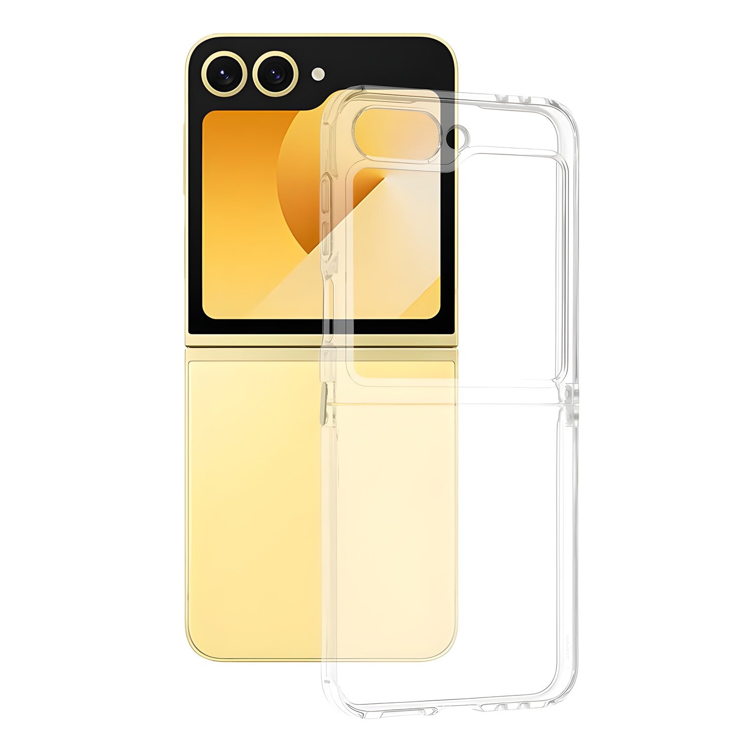 Prozirna zaštitna futrola za Samsung Galaxy Z Flip 6 - Prozirna KP36668
