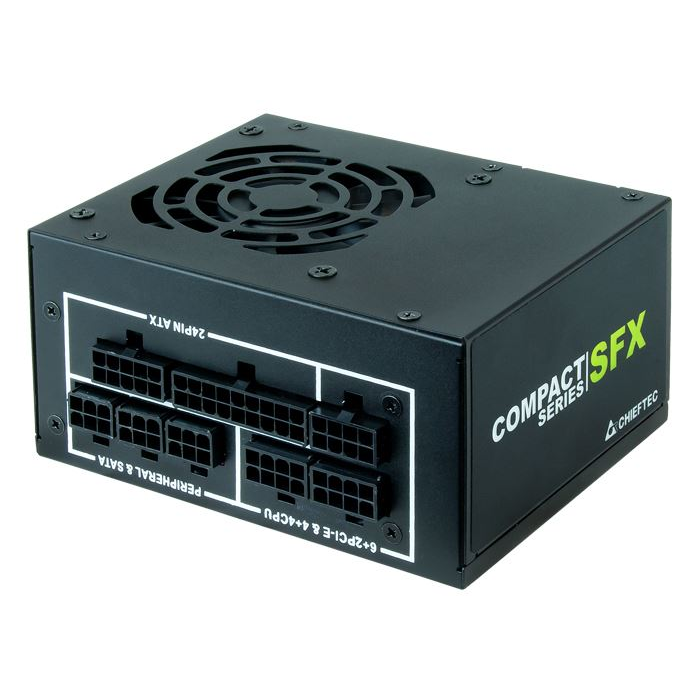 Chieftec CSN-550C jedinica za napajanje 550 W 20+4 pin ATX PS/2 Crno