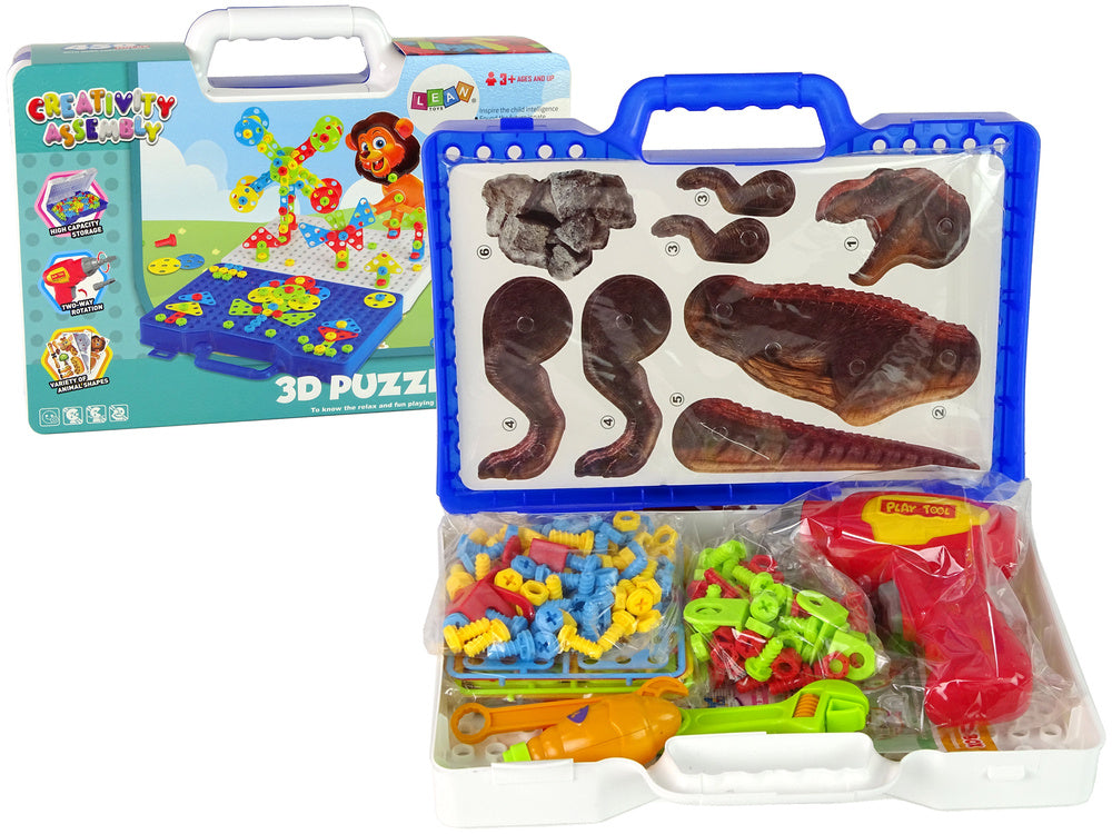 3D konstrukcijski blokovi s dinosaurima