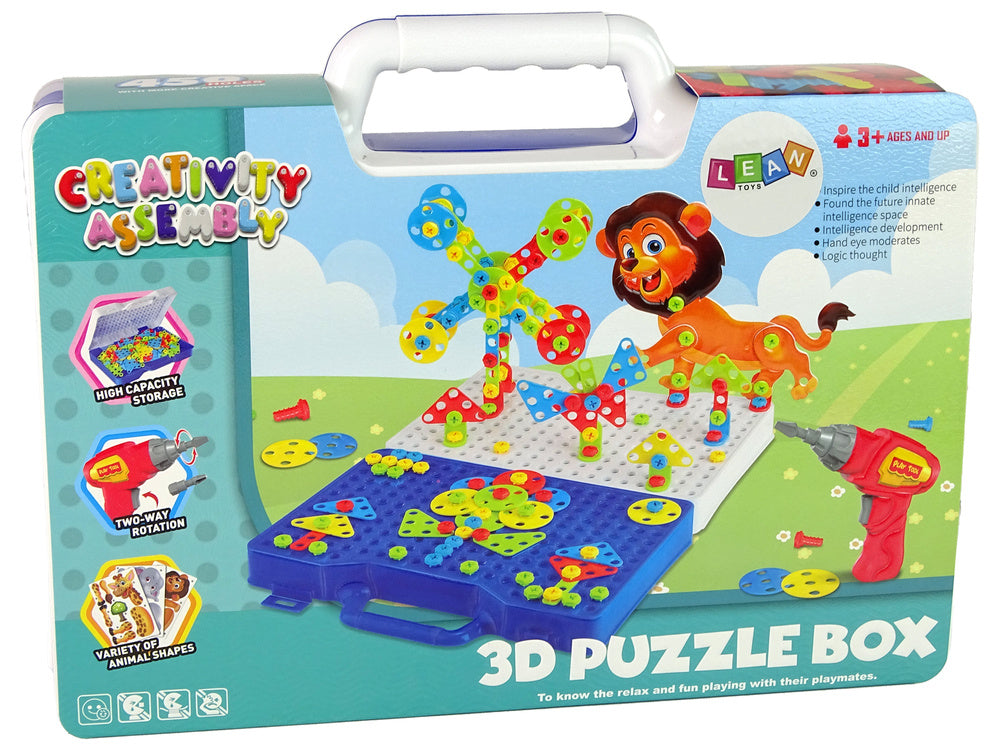 3D konstrukcijski blokovi s dinosaurima