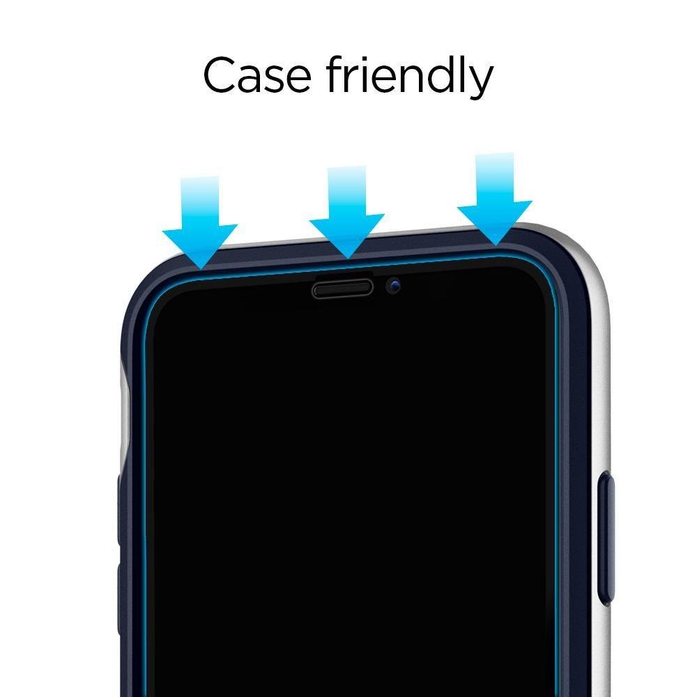 Spigen - Glas.TR Slim (2 kom) za iPhone X / XS / 11 PRO - crno
