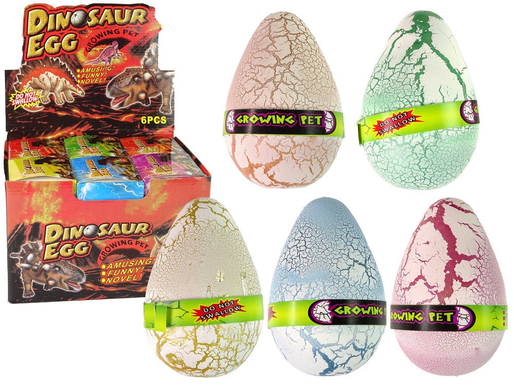 Rastuće jaje dinosaura u vodi - 12 cm (birajjte boju)