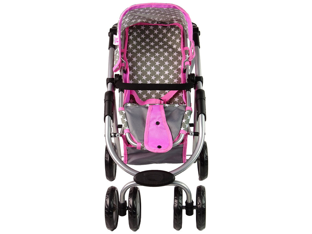 Kolica za lutke Carrycot Bag - siva