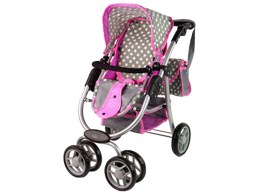 Kolica za lutke Carrycot Bag - siva