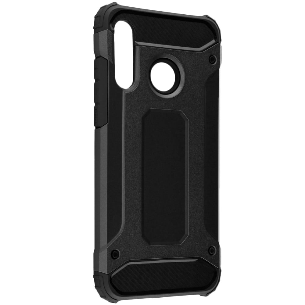 Techsuit Hybrid Armor zaštitna maskica za Huawei P30 lite / P30 lite New Edition – crna