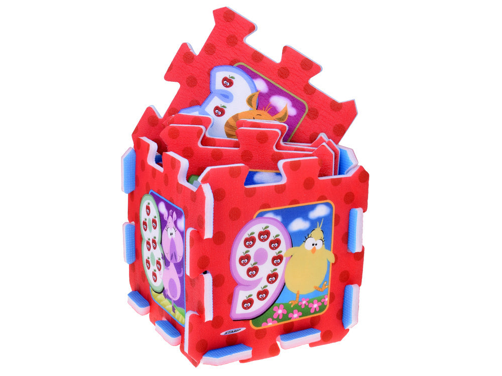 Podne mekane puzzle Animals Numbers