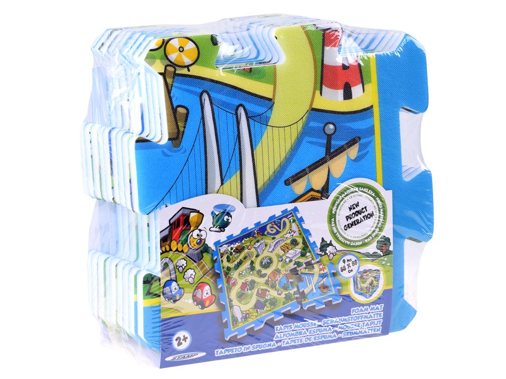 Podne mekane puzzle gradić