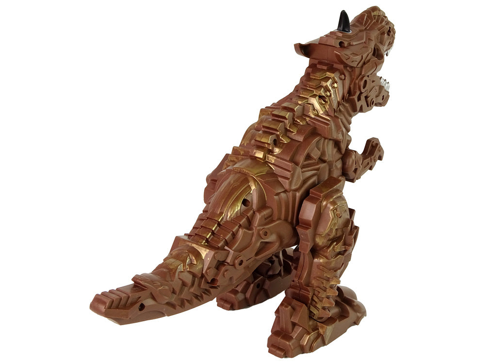 Remote-controlled dinosaur Steam Projector Brown
