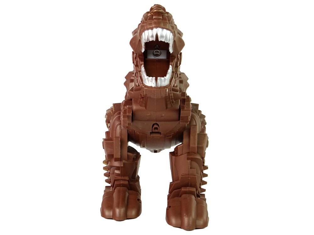 Remote-controlled dinosaur Steam Projector Brown