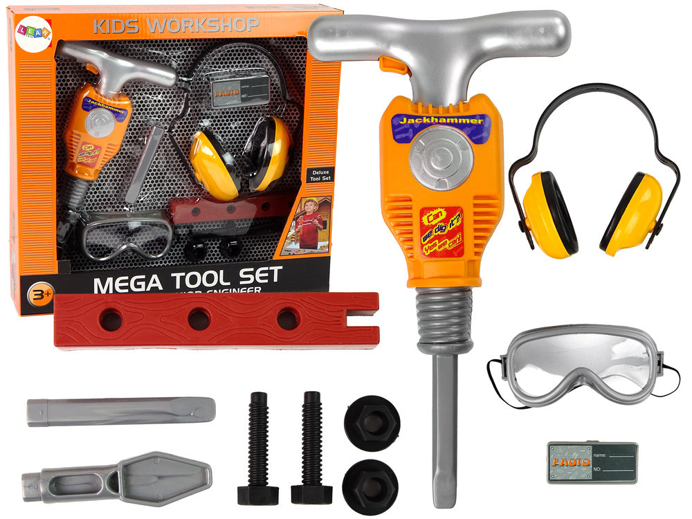 Dječji set alata Jackhammer - žuti