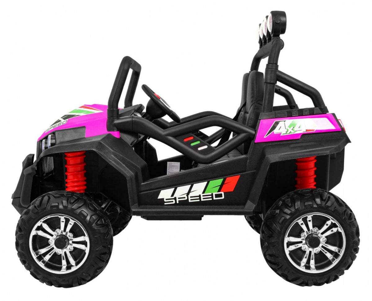 Buggy na akumulator Grand 4x4 LIFT STRONG - dvosjed - rozi