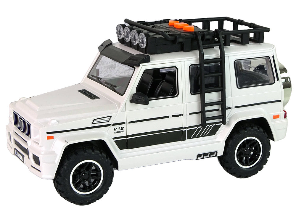Auto na daljinsko upravljanje powered off-road - bijeli