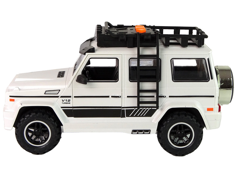 Auto na daljinsko upravljanje powered off-road - bijeli