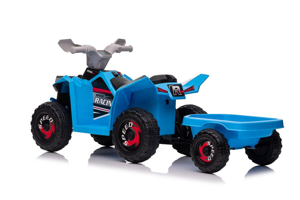 Quad na akumulator s prikolicom XMX630T - plavi
