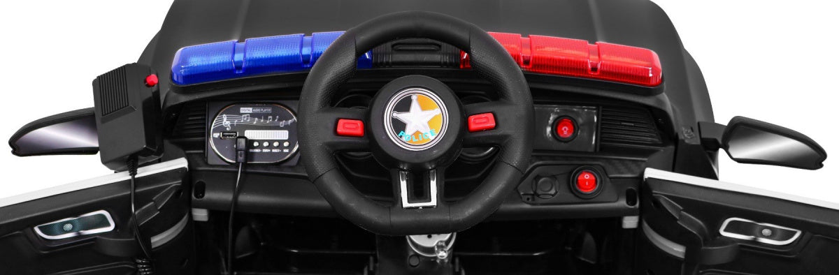 Auto na akumulator GT Sport Police - crni