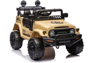 Licencirani auto na akumulator Toyota FJ White 4x4 - khaki
