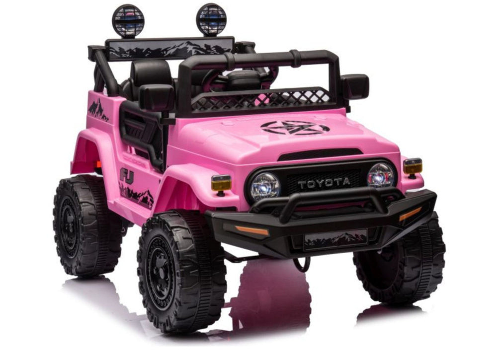 Licencirani auto na akumulator Toyota FJ White 4x4 - rozi