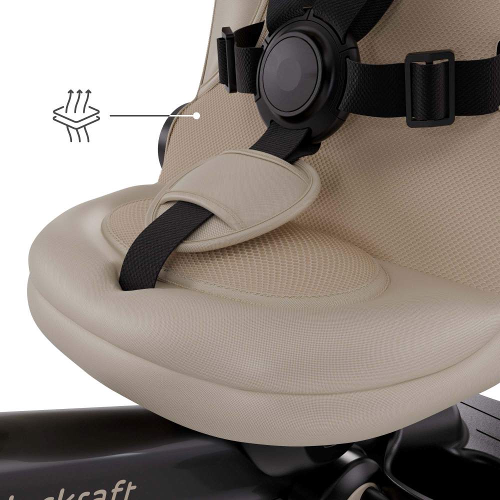 Kinderkraft Tricikl AVEO Plus 2, Beige