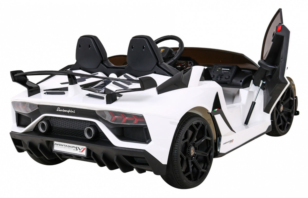 Licencirani auto na akumulator Lamborghini SVJ DRIFT - dvosjed -  bijeli