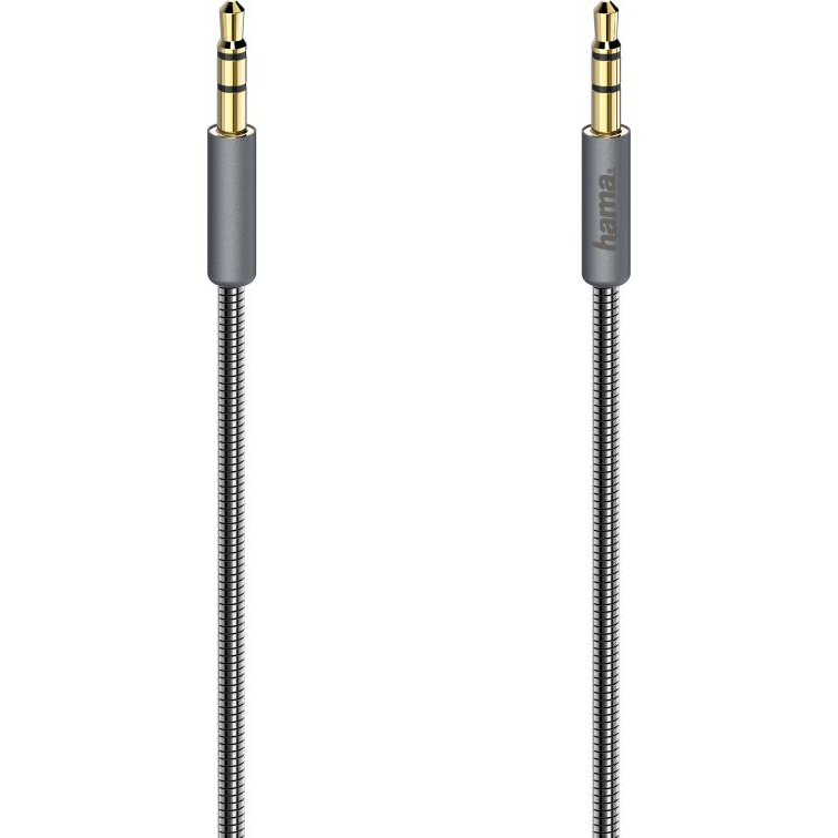 Hama 00205129 audio kabel 0,75 m 3.5mm Crno, Sivo