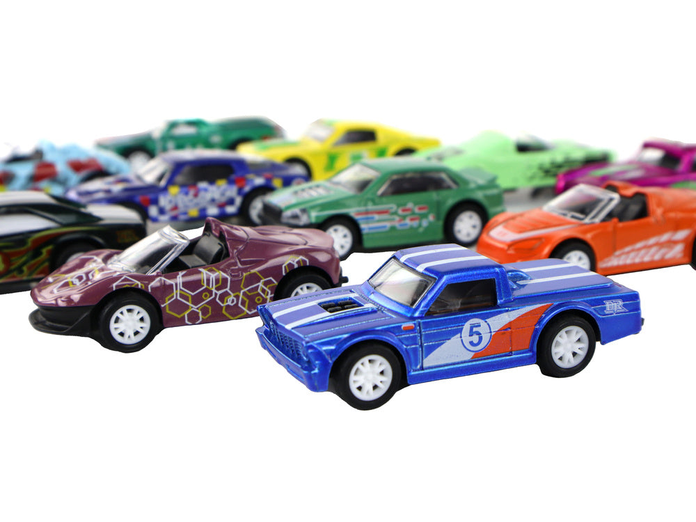 Set metalnih vozila s pogonom na trenje 1:64 - 12u1