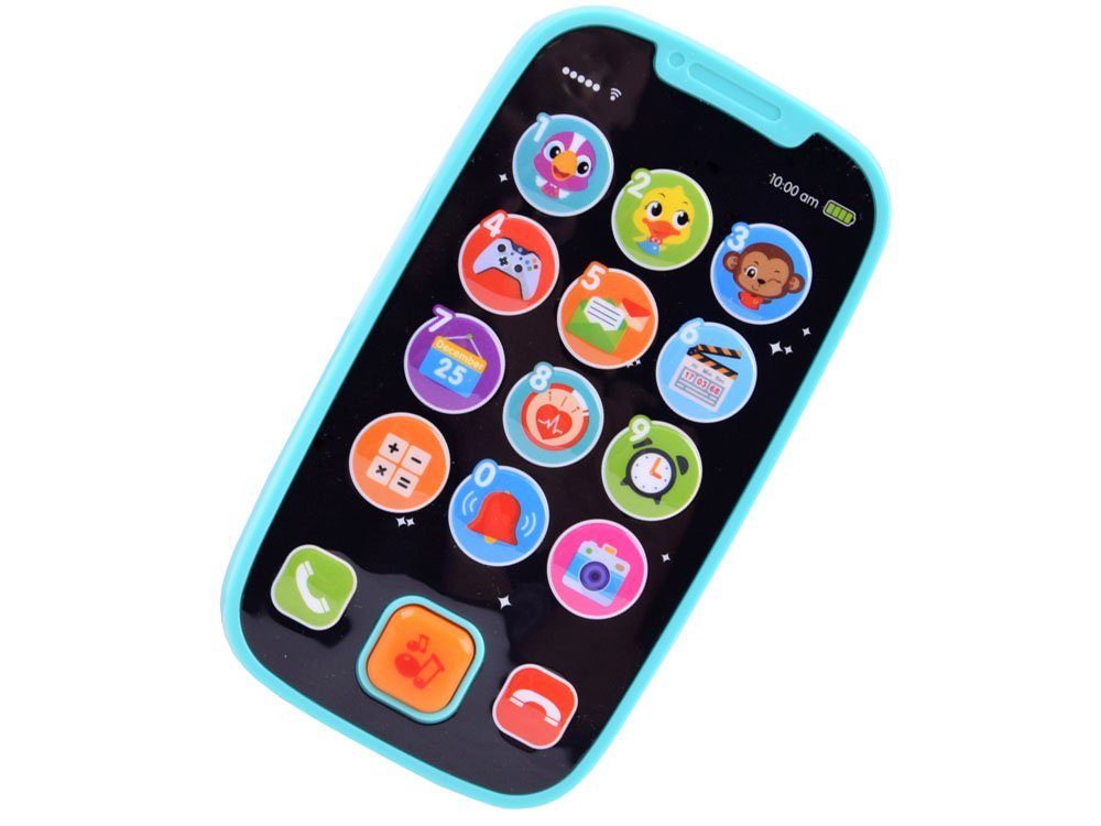 Interaktivni baby smartphone plavi