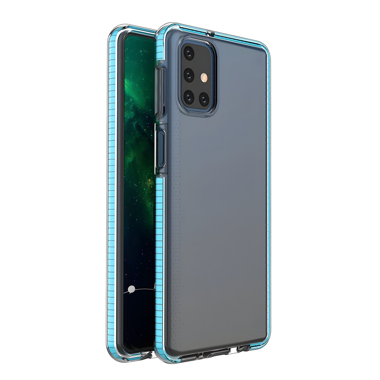 Futrola Spring clear TPU za Samsung Galaxy M31S - Tirkizna KP8704