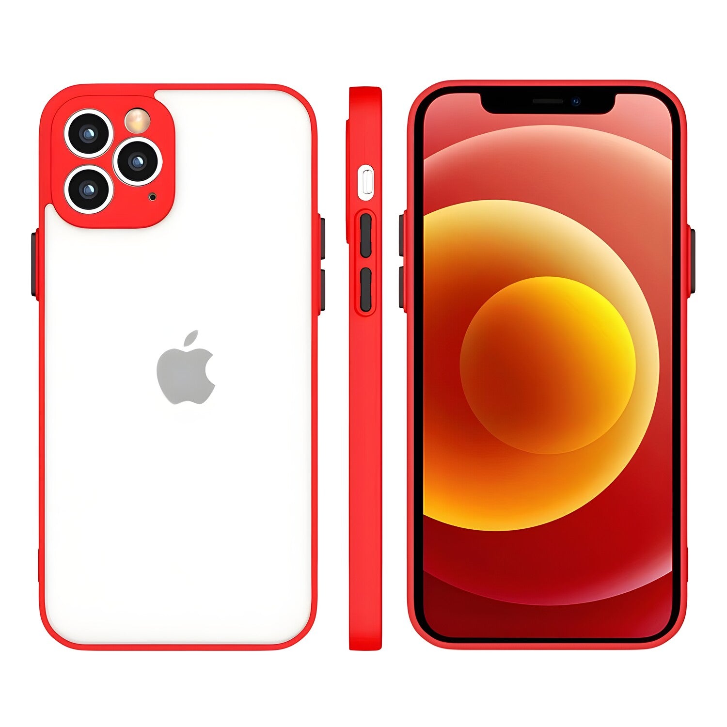 Silikonska fleksibilna futrola Milky Case za Xiaomi Redmi Note 10 Pro - Crvena KP11744