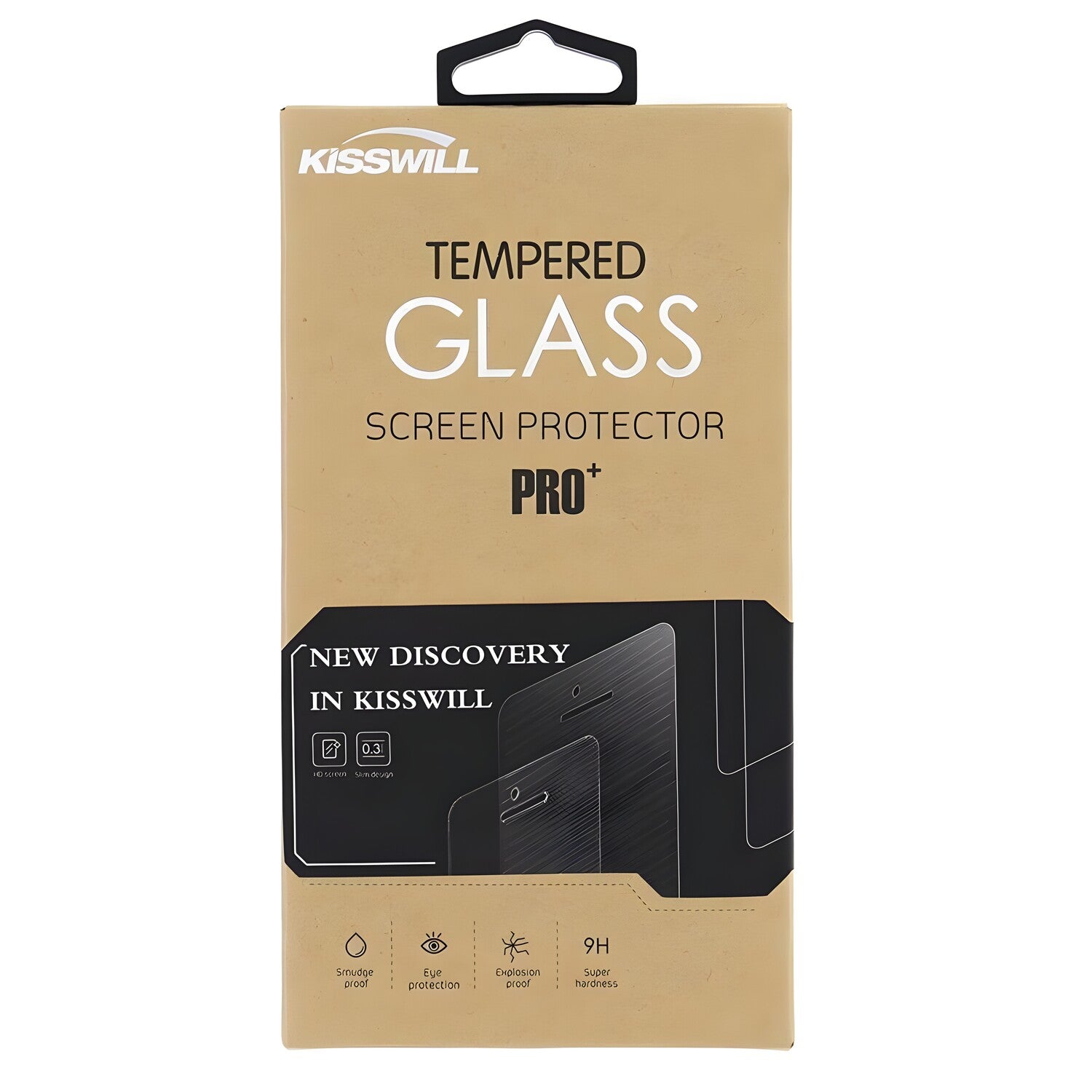Kisswill Tempered Glass 2.5D staklo za Huawei P50 - Prozirna KP13583