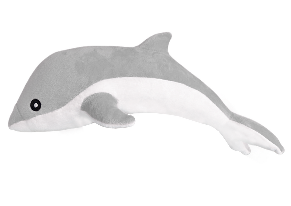 Plišana igračka delfin 70 cm - sivi