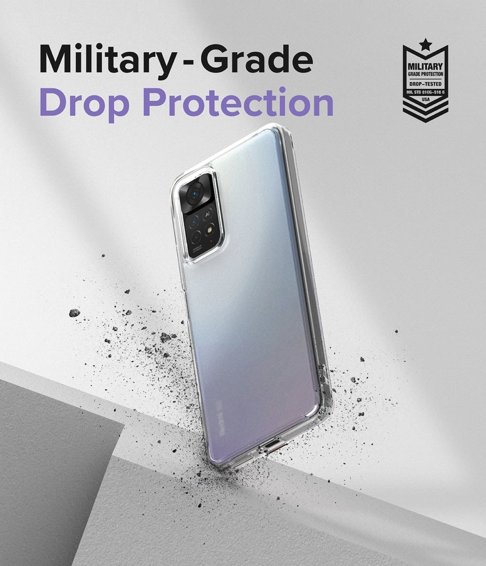 Ringke - Fusion maska za Xiaomi Redmi Note 11 Pro 4G / Note 11 Pro 5G / 12 PRO 4G / LTE - Clear