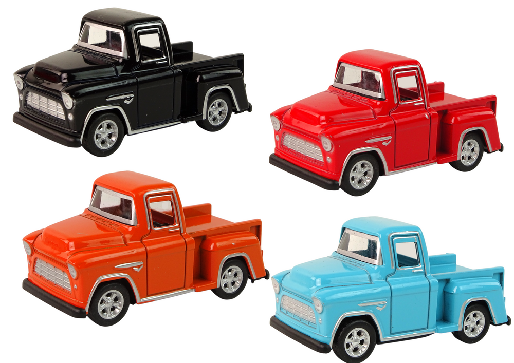 Retro auto Pick-UP za igru 7,5 cm - boju šaljemo nasumično