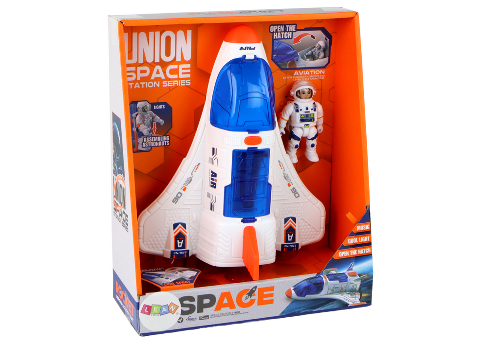 Space Mission Space Set Rocket Cosmonaut Cosmos 2 ELEMENTS