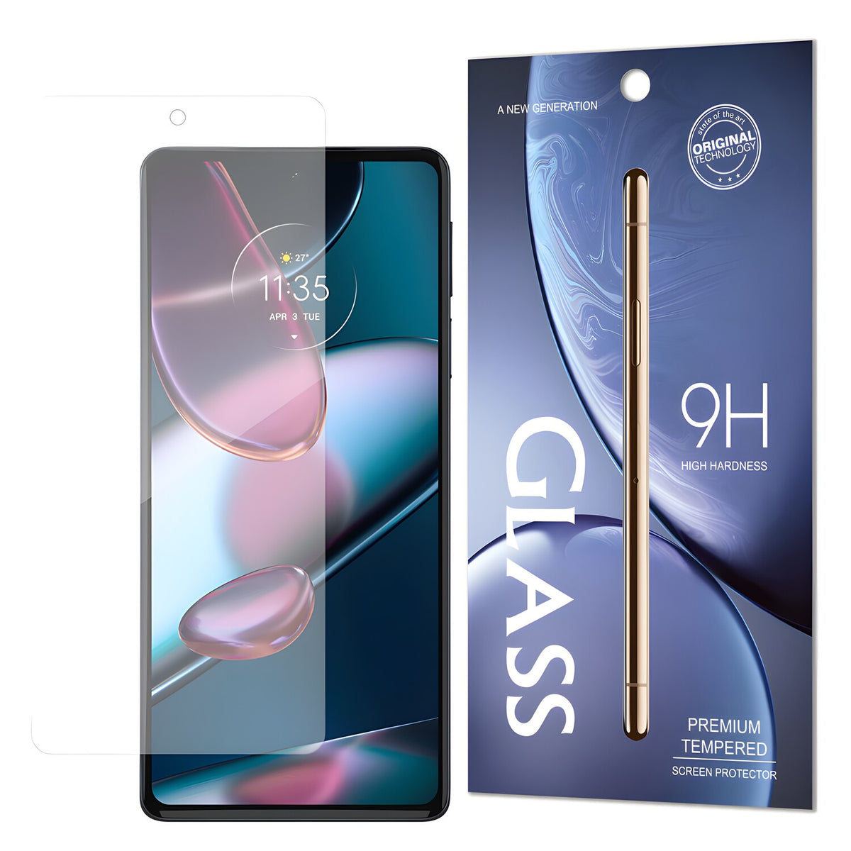 Kaljeno staklo 9H za Motorola Edge 30 - Prozirna KP22435