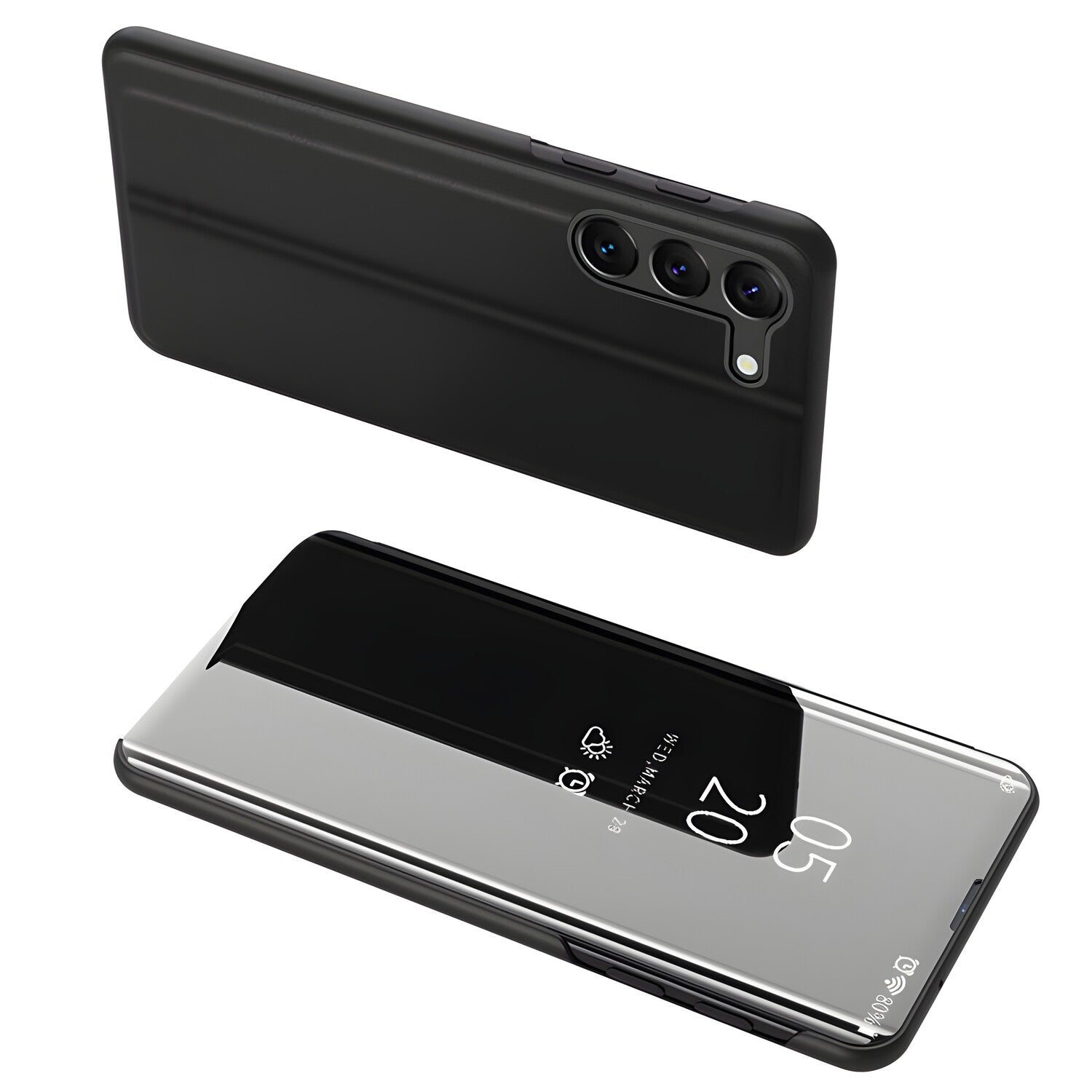 Futrola Clear View za Samsung Galaxy S23 - Crna KP24381