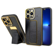 Luxury Kickstand futrola za Apple iPhone 12 Pro - Crna KP24806