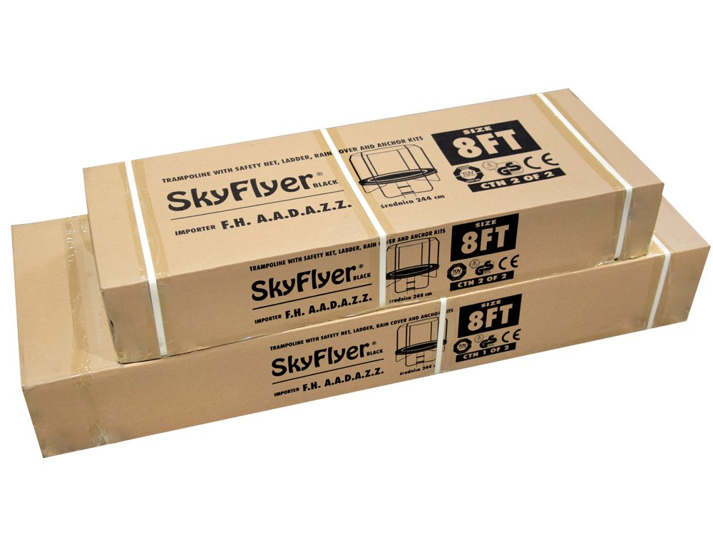 SkyFlyer trampolin crni – 244 cm